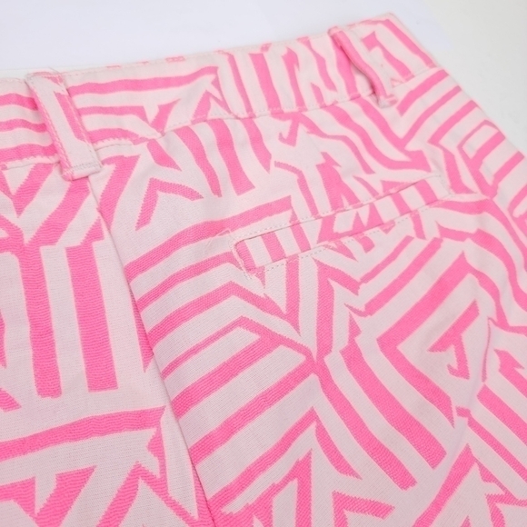 J. CREW Pink Beige Shorts Sz 4 - Picture 9 of 11